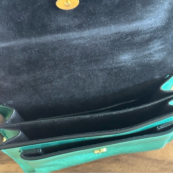 Saint Laurent Metallic Monogram Sunset Bag - Picture 10 of 16